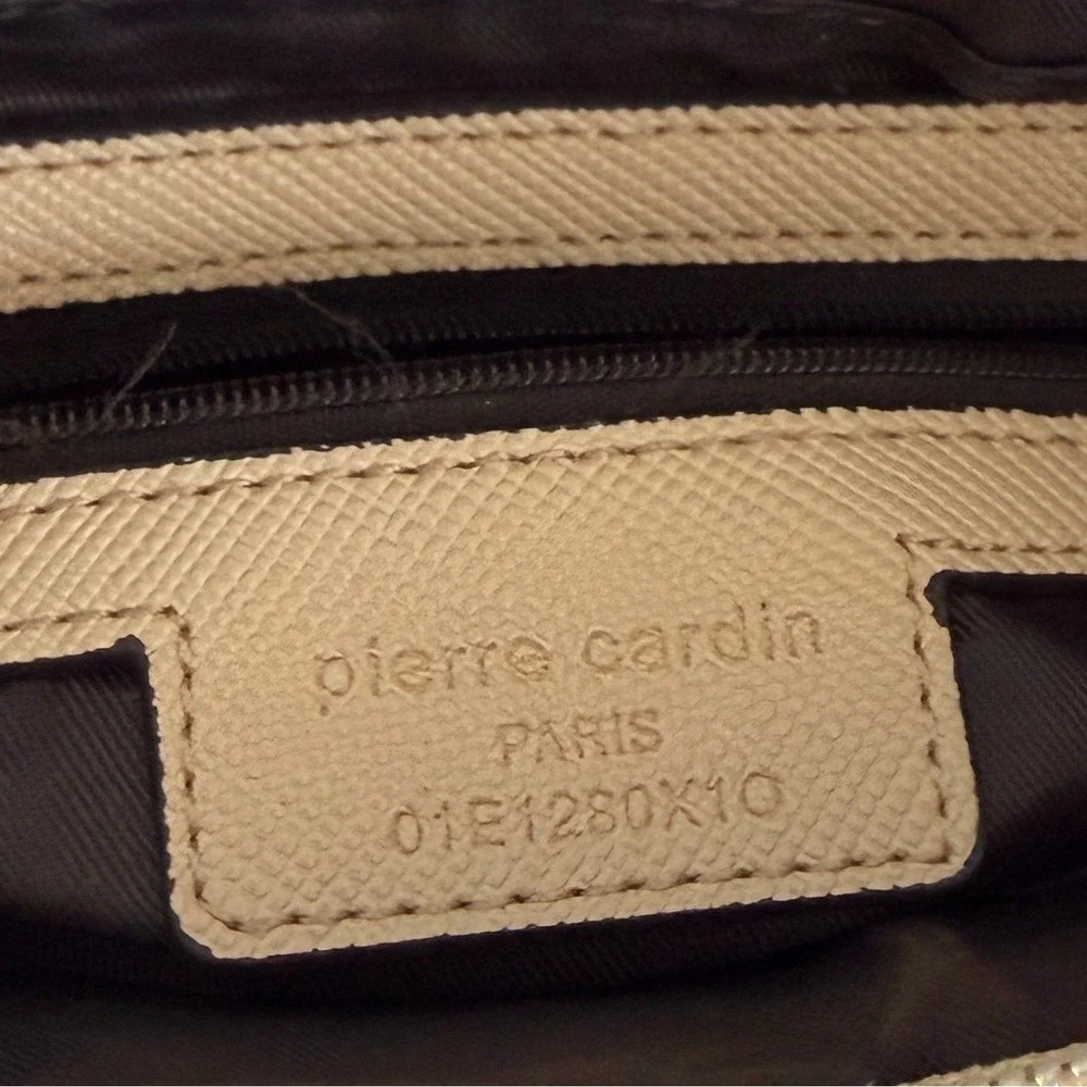 Pierre Cardin Satchel Crossbody Bag Orange Medium Classy Capsule Autumn Chic